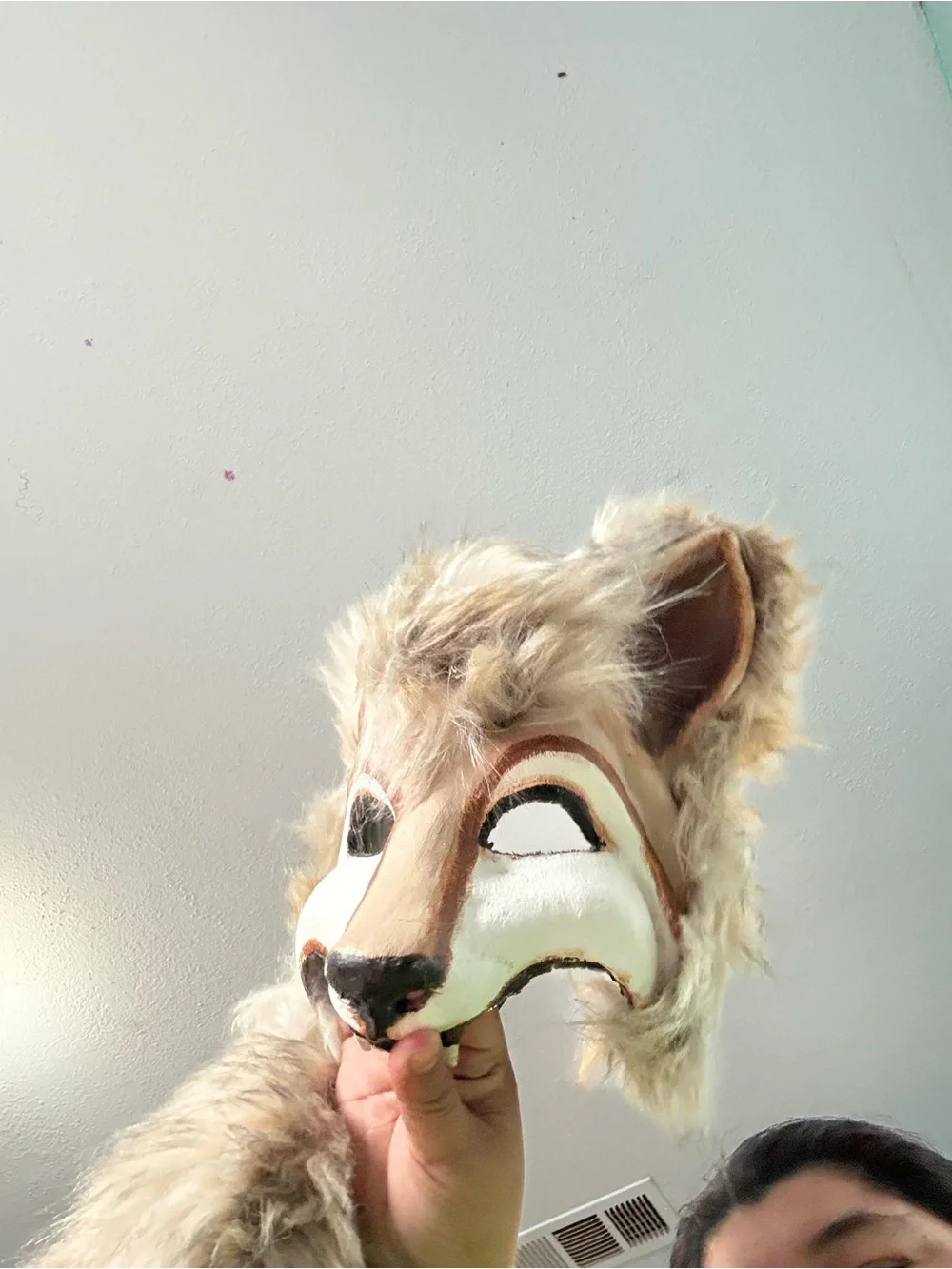 Hand made Wolf Dog Mask